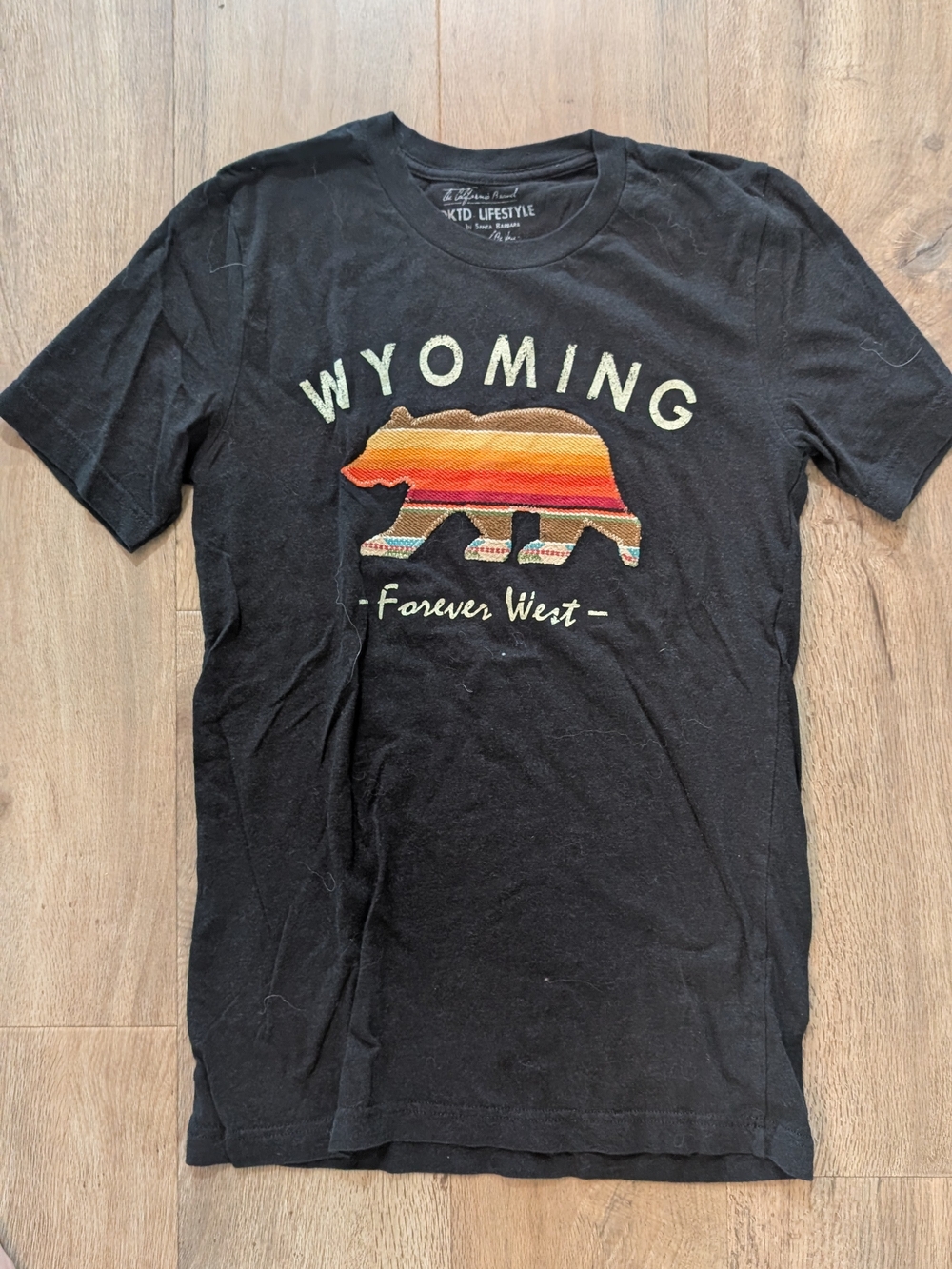 Wyoming Bear Graphic Tee - Unisex